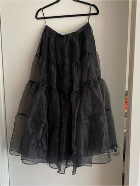 Francesca’s Collection Skirts | NWT Nanceen Black Maxi Skirt SZ M